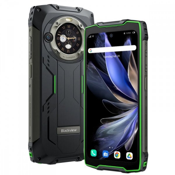 Blackview Smartfon BV9300 Pro 15080 mAh 12/256GB zielony