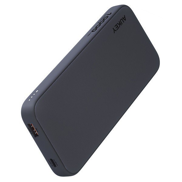 AUKEY PB-Y46 Power Bank | 10000 mAh | 15W | 2xUSB | LED | kabel USB-C