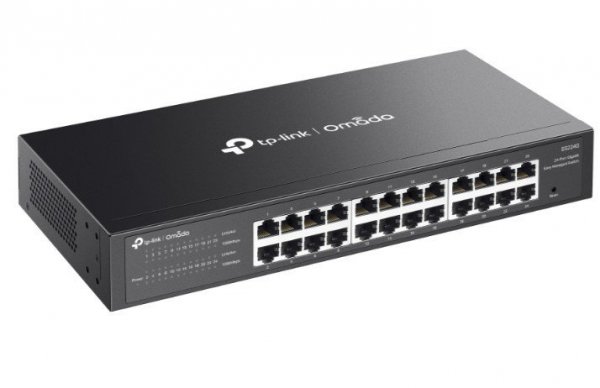TP-LINK Przełącznik Omada ES224G 24-Port GB Easy Managed Switch                      PORT: 24× Gigabit RJ45 Ports