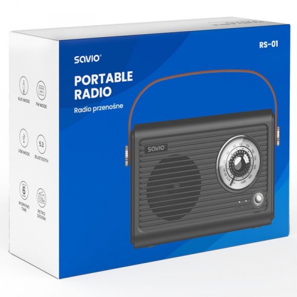 Savio Radio przenośne RS-01