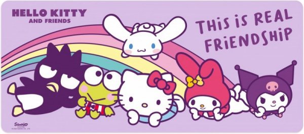 Kids Euroswan Mata podkładka pod myszkę 80x35cm Hello Kitty