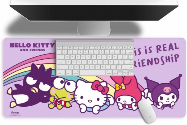 Kids Euroswan Mata podkładka pod myszkę 80x35cm Hello Kitty