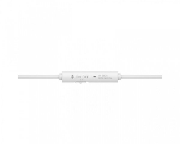 JVC Słuchawki HA-S33UC białe