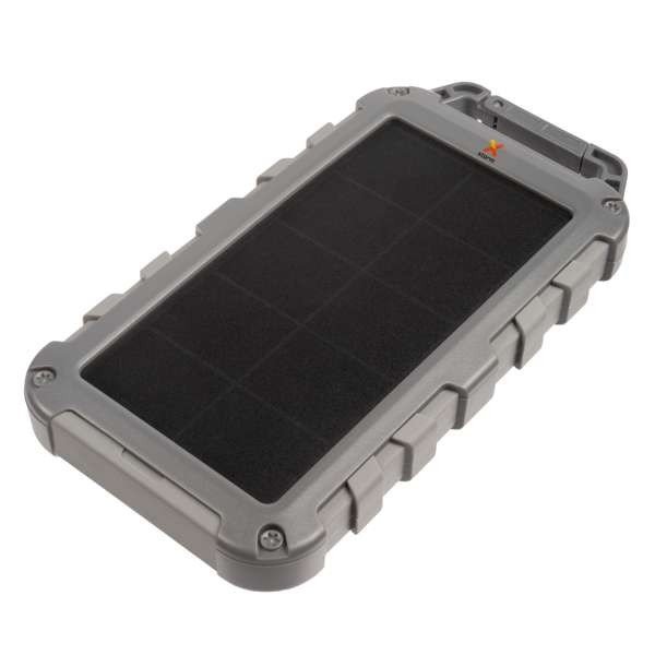 Xtorm Powerbank solarny Fuel Series 2xUSB USB-C 10000mAh 20W Szary
