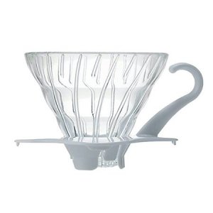 Hario szklany Drip V60-01 - Biały