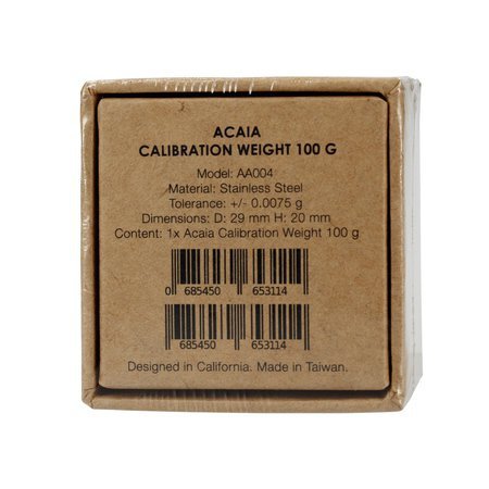 Acaia 100g Callibration Weight - Odważnik do kalibracji