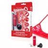 Wibrujące majteczki - The Screaming O Charged Remote Control Panty Vibe Red