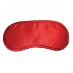 Opaska na oczy czerwona - S&M Satin Blindfold Red