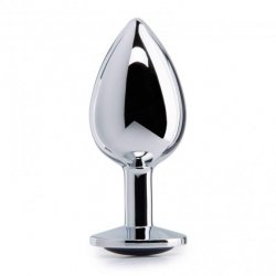Diamond king small steel with pin stone 7,2 x 3,2 cm / 2,8 x 1,26 inch