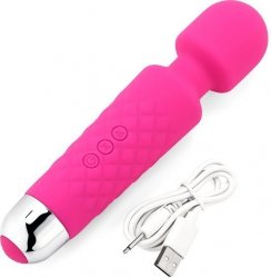 Iwand pink/ purple/ black  rechargeable silicone bodywand massager