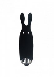Stymulator-Wibrator - Lastic pocket vibe Rabbit Black