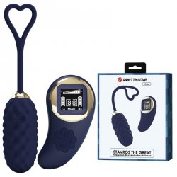 PRETTY LOVE - Vivian Blue, 10 vibration functions 9 speed levels Wireless remote control