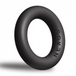 Pierścień na penisa - Nexus Enduro Plus Thick Silicone Super Stretchy Cock Ring Black