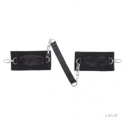 Kajdanki - Lelo Sutra Chainlink Cuffs Black