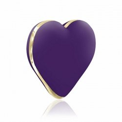 Stymulator serduszko - Rianne S Heart Vibe Deep Purple