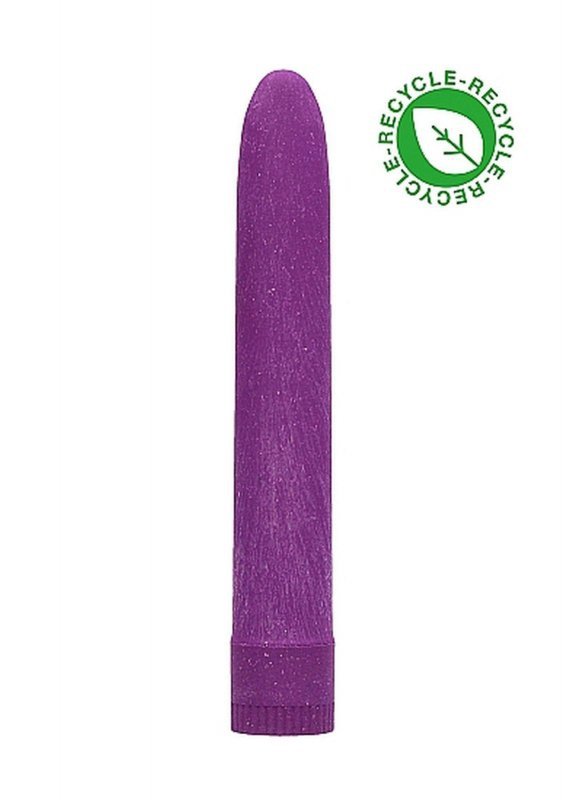7&quot; Vibrator - Biodegradable - Purple