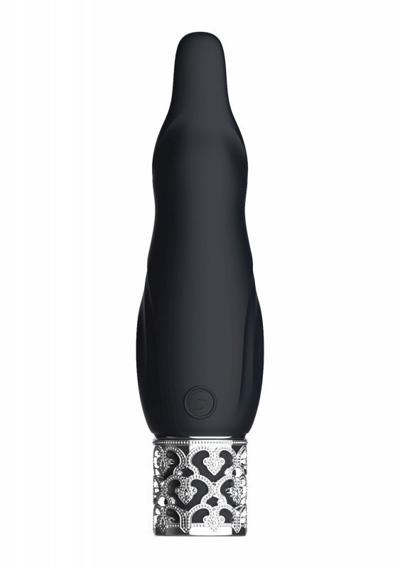 Sparkle - Rechargeable Silicone Bullet - Black