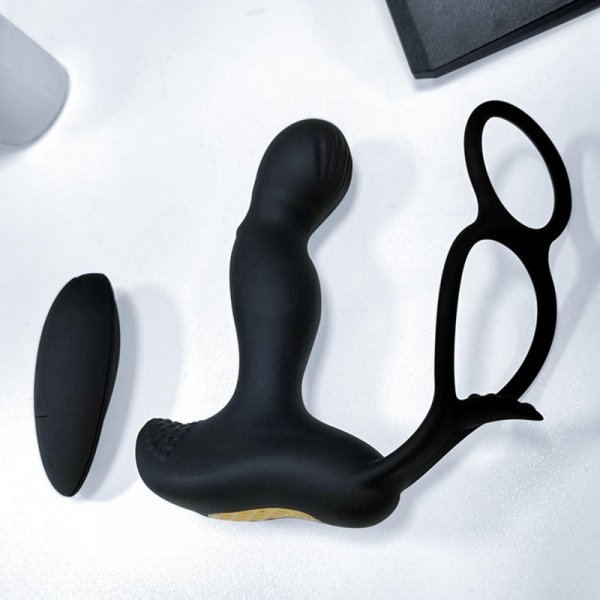 Wibrator-Silicone, Vibrator Vibrator 7 Function and Heating Function, Black