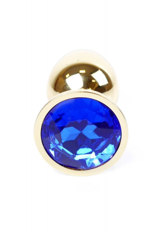 Plug-Jawellery Gold PLUG- Dark Blue