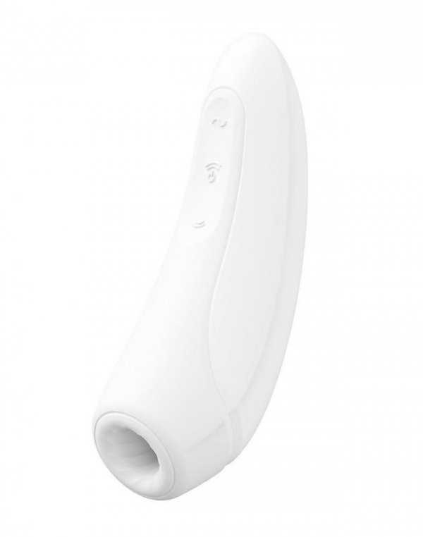 Wibrator - Satisfyer Curvy 1+ Air Pulse Stimulator + Vibration White