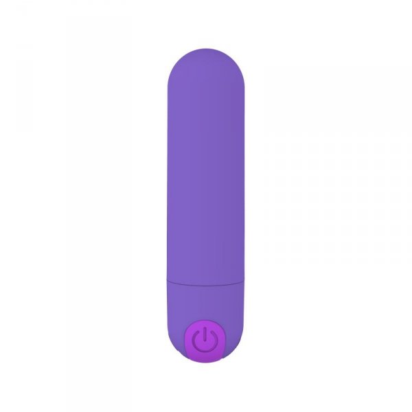 Power Bullet USB 10 functions Glossy Matte Purple