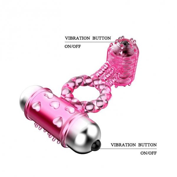 BAILE - Sweet vibration ring, 10 vibration functions Vibration