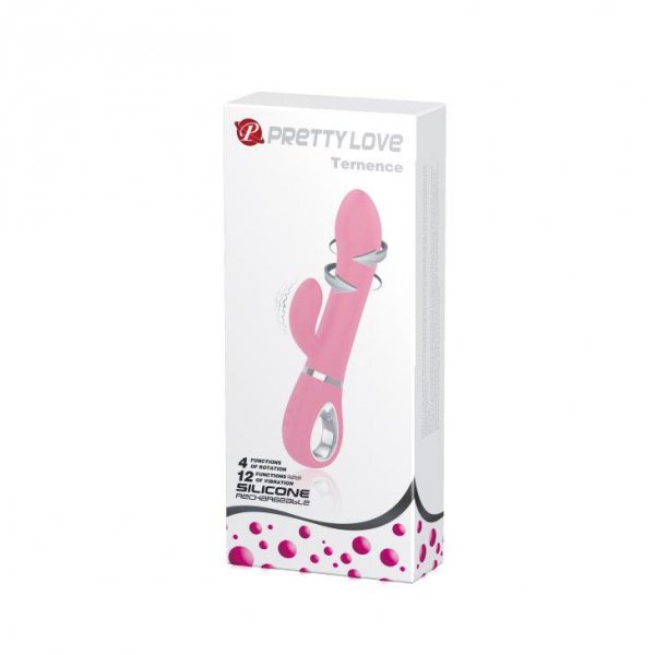 PRETTY LOVE - TERNENCE USB PINK 4 rot. 12 vibration