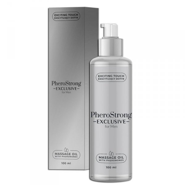 PheroStrong EXCLUSIVE for Men Massage Oil 100 ml