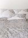 Elegante poszewka satyna Belle greige 2449 40x80, 80x80