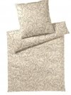 Elegante pościel mako-bawełniana egipska Floral beige 24505 135x200