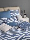 Joop pościel mako-satin Cross blau 4102 155x200