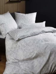 Janine poszewka mako-satin Milano silber grau 45108 40x80, 80x80