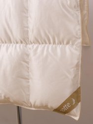 Zestaw kołdra puchowa z jedwabiem Dolce letnia 200x220+2poduszki