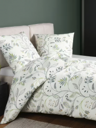 Janine pościel kora satynowa exclusive Tango grün 20161 155x200