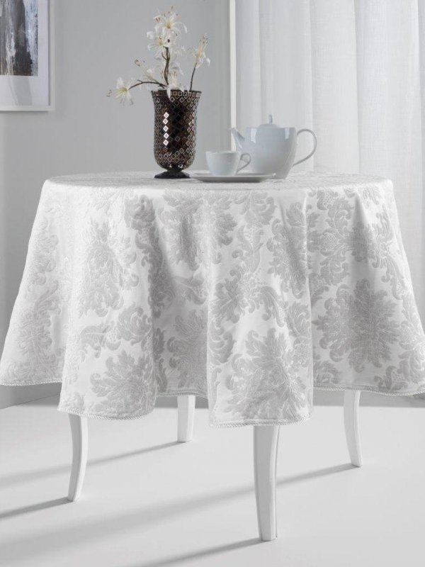 Zasłona żakardowa biel 135x270