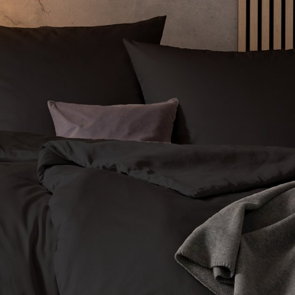 Estella mako satin jednolita Valetta antracyt 7844 200x220