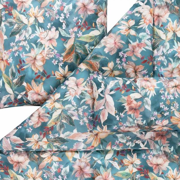 Estella mako-satin Estera blautanne 7960 135x200