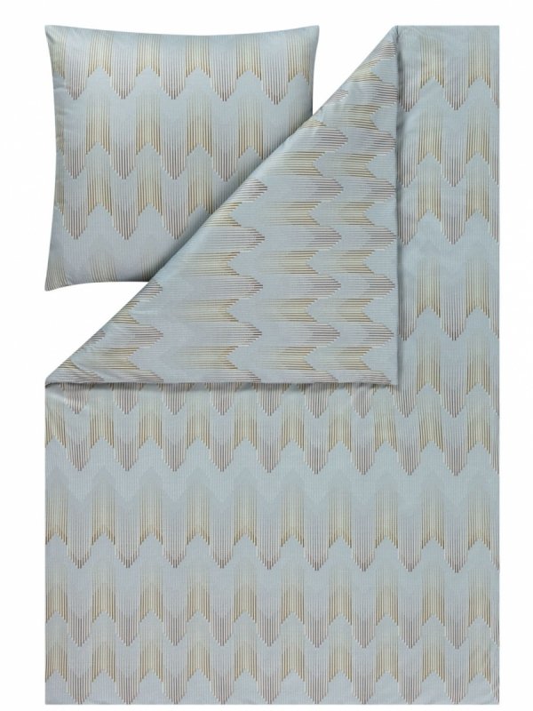 Estella mako-jersey Cielo grau 6613 155x200