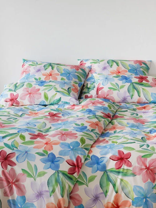 Elegante poszewka bambusowo-satynowa Bravo rouge 24537 40x80, 80x80