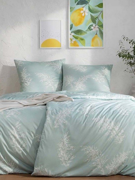 Estella mako-jersey Rosalina mint 6611 155x200