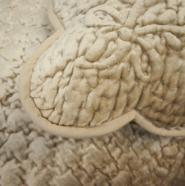 Narzuta typu velvet Hasita beż 200x220