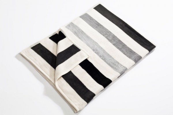 Moca desgin koc Stripes grey 150x200