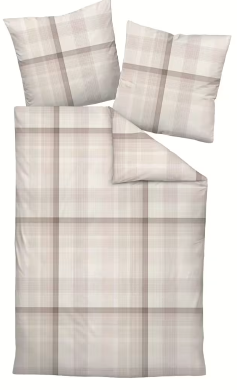 Janine mako-interlock jersey Carmen beige 55112 155x200