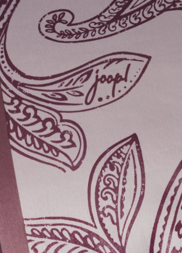  pościel mako-satin Paisley Stripes rouge 4121 200x220