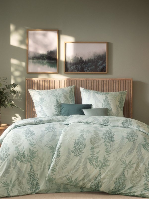 Estella pościel mako- jersey Hedi salbei 6389 135x200