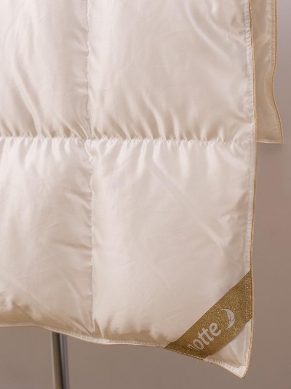 Zestaw kołdra puchowa z jedwabiem Dolce całoroczna 140x200+1poduszka