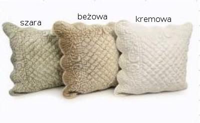 Narzuta typu velvet Hasita krem 200x220