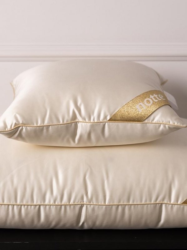 Zestaw kołdra puchowa z jedwabiem Dolce całoroczna 160x200+2poduszki