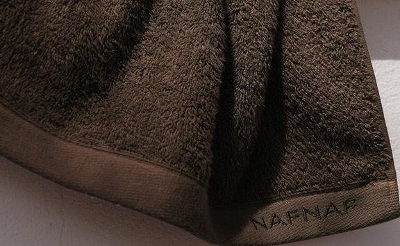 Ręcznik Naf Naf mokka 50x100, 70x140