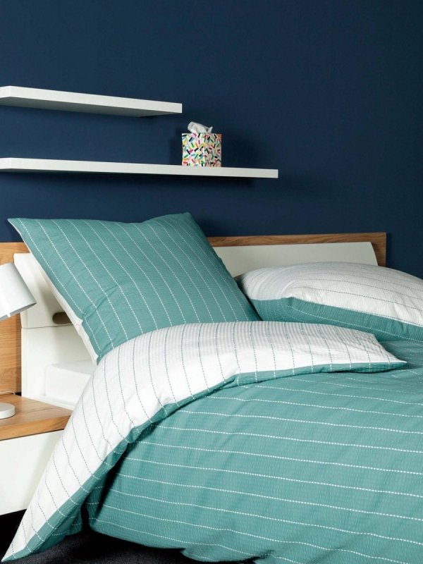 Janine pościel kora satynowa exclusive Tango mineralgrün 20020 240x220